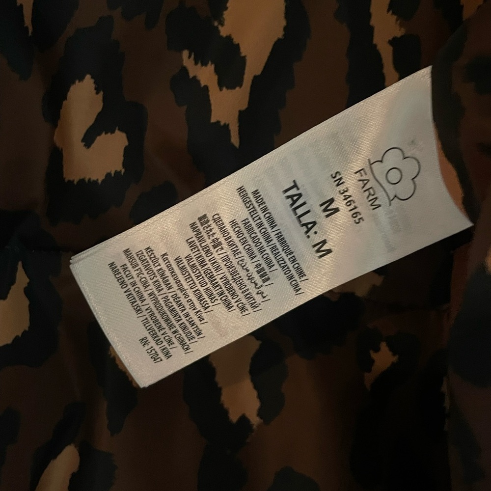 Farm Rio Brown Winter Ainika Puffer Jacket - Picture 4 of 5